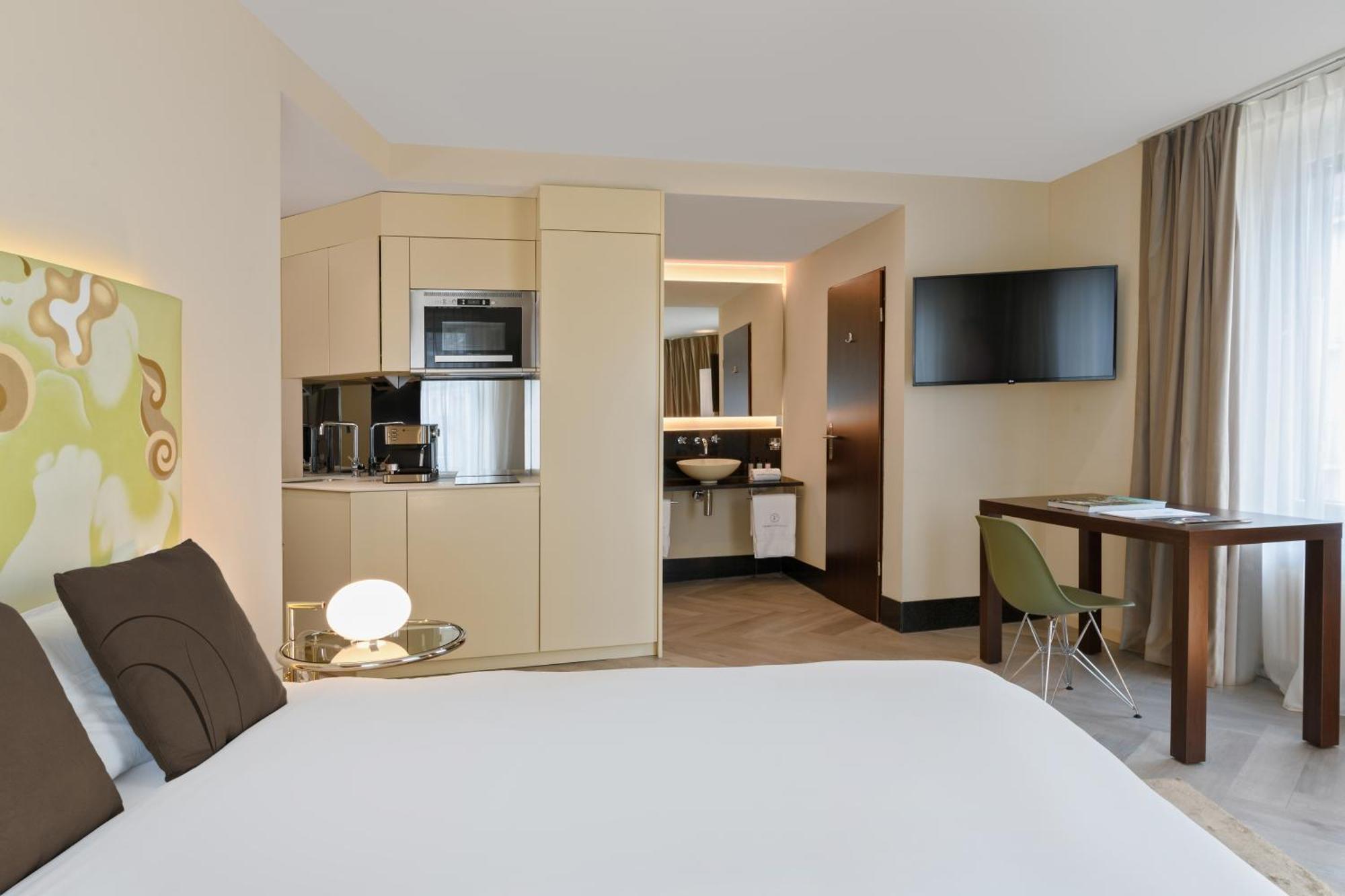 Visionapartments Brandschenkestrasse - Contactless Check-In Zurich Bagian luar foto