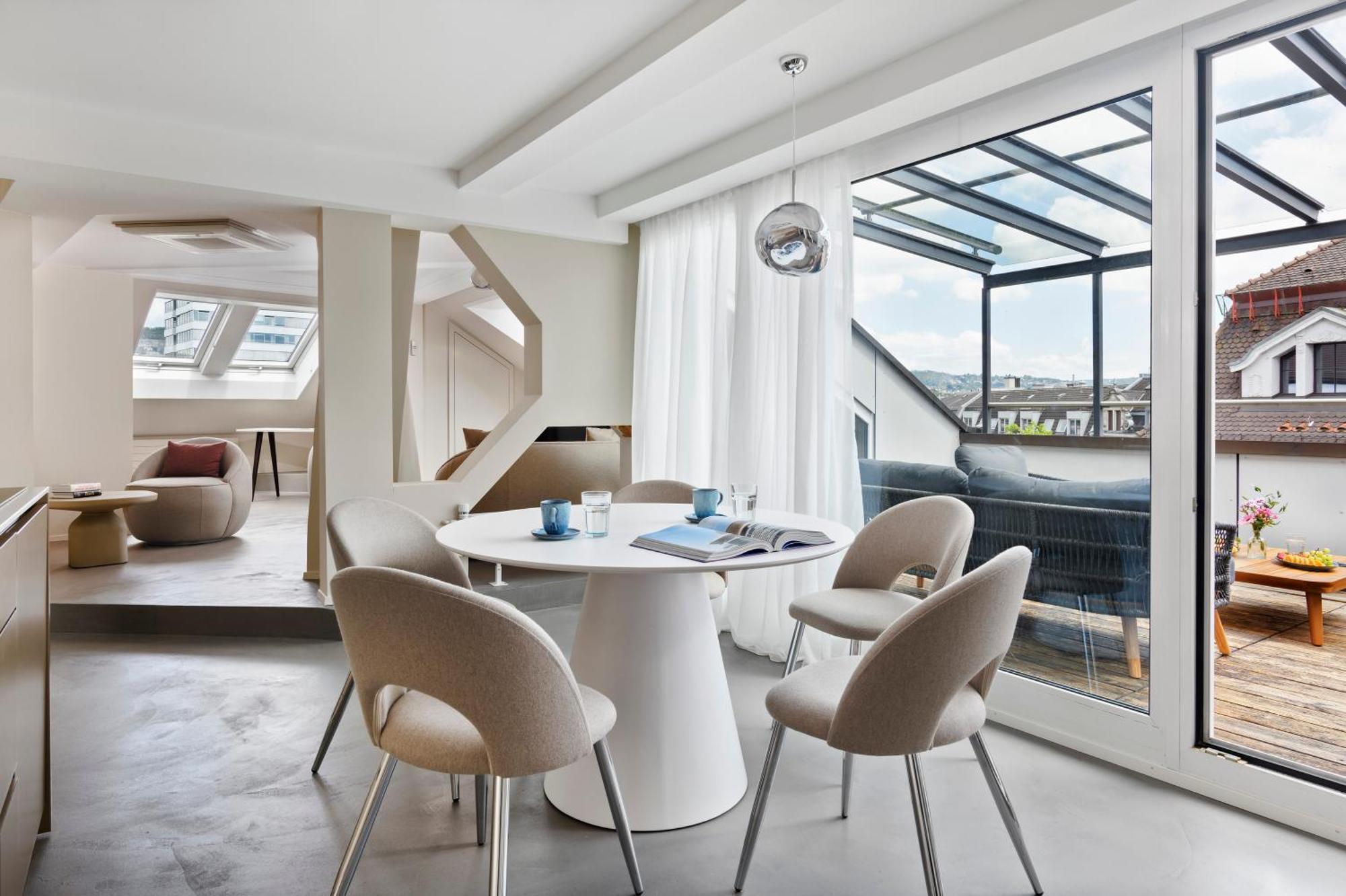 Visionapartments Brandschenkestrasse - Contactless Check-In Zurich Bagian luar foto