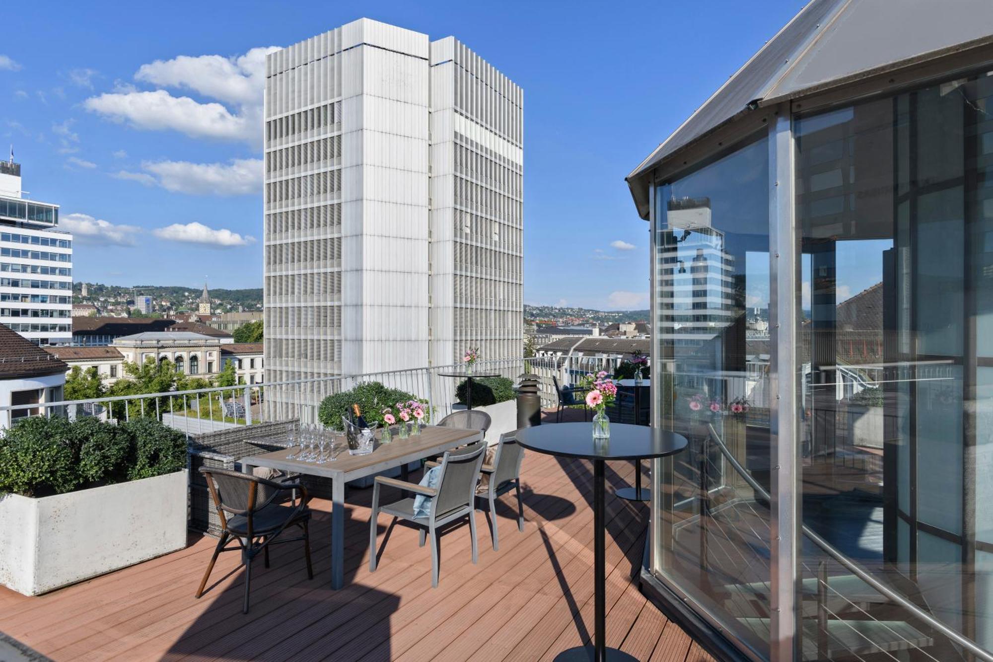 Visionapartments Brandschenkestrasse - Contactless Check-In Zurich Bagian luar foto