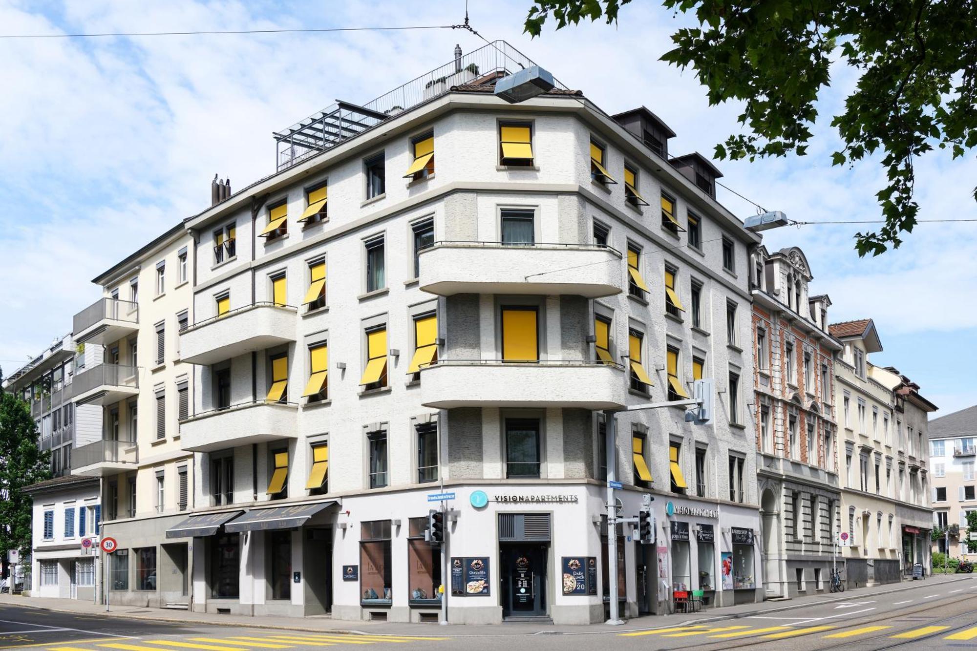 Visionapartments Brandschenkestrasse - Contactless Check-In Zurich Bagian luar foto